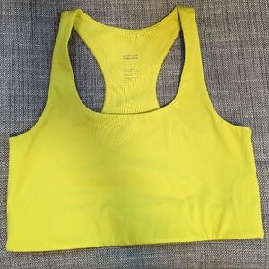Girlfriend Collective Chartreuse Paloma Sports Bra Top